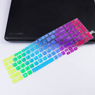 聯(lián)想THINKPAD P17鍵盤(pán)保護膜17.3英寸工作站P72 P73鍵盤(pán)防塵防水墊罩 彩虹漸變色