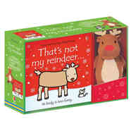 那不是我的馴鹿 THATS NOT MY REINDEER BOOK & TOY 幼兒觸覺認知趣味觸摸 圣誕主題系列繪本 進口原版英文  小學(xué)教輔