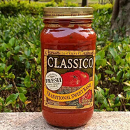 食懷Classico pasta sauce美國經(jīng)典牌羅勒奶酪披薩意面調(diào)味意粉醬680g Sweet basil甜羅勒意粉醬