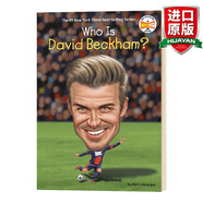 英文原版 誰(shuí)是大衛 貝克漢姆 Who Is David Beckham 名人傳記系列 課外閱讀書(shū) 全英文版 藍思閱讀指數870L