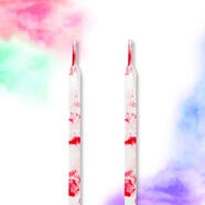 適配耐克nikeAJ1AF1空軍一號鞋繩dunk7匡威1970s鞋帶 紅色水墨暈染 120cm