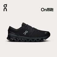 On 昂跑 Cloud X 4 男款新一代綜合訓(xùn)練鞋 Black/Eclipse 日食黑/黑色 42 (265mm)