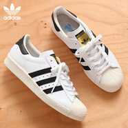 阿迪達斯三葉草Superstar 80S金標貝殼頭復古板鞋 G61070 G61070 36