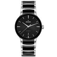 雷達（RADO）瑞士手表晶萃系列自動機械表男女款情侶表時尚簡約休閑腕表 黑色 R30018152