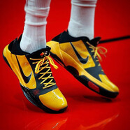 耐克（NIKE）男鞋Zoom Kobe 5 ZK5 科比5代湖人李小龍實(shí)戰(zhàn)男子運(yùn)動籃球鞋 CD4991-700 李小龍黑黃 44