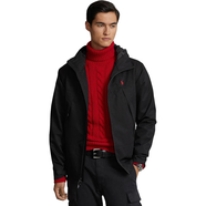 拉夫勞倫（Ralph lauren）男士夾克 經(jīng)典刺繡小馬標時尚百搭透氣防風耐磨連帽風衣男士外套 Polo Black LG
