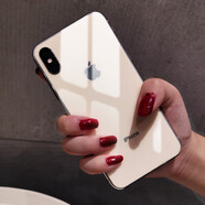 井邑田 iphonexr鋼化彩色后膜 xsmax后蓋背膜 蘋(píng)果X手機(jī)改色后貼膜防爆ix防刮花XR 蘋(píng)果XR【金色】鋼化后膜