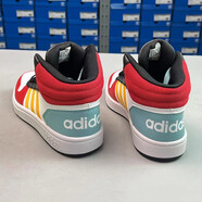 阿迪達斯 （adidas）男鞋冬季新款運動鞋防滑耐磨板鞋潮流百搭舒適休閑鞋EG4308 GY5890/白黑紅 44