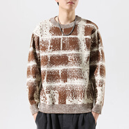 凡客誠品（VANCL）寬松百搭針織衫222202TM 黃色 M