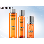 夢妝（Mamonde）苦橙維他命煥彩鮮活系列套裝 提亮膚色保濕補水 苦橙3件套水+乳+精華