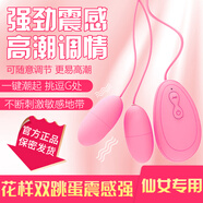 歐絲曼 無線震動靜音跳蛋成人情趣用品女性用高級自慰器夫妻同房神I器穿戴式女外出可插入性玩具 二十頻有線雙跳蛋