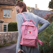 FJALLRAVEN北極狐雙肩包女kanken背包男女書包23510-312淺粉16L畢業(yè)旅行