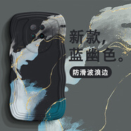大畫仙 紅米k20手機(jī)殼k20pro鏡頭全包圍k30防摔k30pro硅膠網(wǎng)紅殼新款水彩保護(hù)套軟殼潮流 紅米K30Pro 經(jīng)典黑-【藍(lán)幽色】加膜
