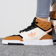 阿迪達斯 （adidas）女鞋 23年春季新款休閑運動鞋時尚三葉草高幫滑板鞋休閑鞋子女 GX8817/三葉草/高幫 38