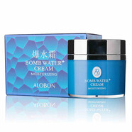 雅邦（ALOBON）爆水霜75g出水霜補(bǔ)水保濕滋潤(rùn)乳液面霜護(hù)膚品 1瓶裝+潔面*1