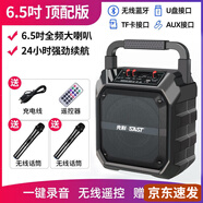 先科（SAST）戶外手提藍牙音響大功率廣場舞便攜音箱大音量帶無線話筒k歌收款擴音器 A36C（6.5吋）雙話筒