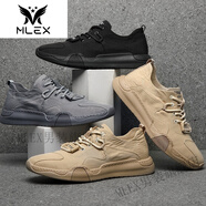 MLEX卡登威公牛男鞋004男士運動(dòng)休閑鞋軟底冰絲帆布鞋老北京布鞋 黑色 43