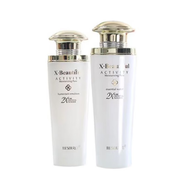 秀美資源（X·Beautiful）活能保濕皙顏雙重精華液新老包裝隨機發(fā) 精華水+保濕乳