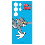 三星原裝Galaxy S24ULTRA智能主題保護殼 NFC交互式卡片透明手機殼S24原廠(chǎng)正品邊框加背板手機殼 TOM藍色(不含邊框) 三星GalaxyS24