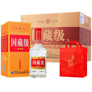 國藏級 精裝版 古封檀 六糧釀 濃香型52度白酒原漿酒六瓶整箱綿柔白酒送禮佳品 52度整箱 52度整箱六瓶含三只精美禮品袋