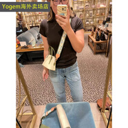 湯麗柏琦（Tory Burch）貝殼包Emerson系列新款手拎包顏色可以選百搭 白色花朵寬肩帶限量版北京