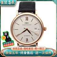 【二手95新】IWC萬國表柏濤菲諾玫瑰金系列IW356504手表40mm鐘表男表機(jī)械表