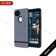 谷歌Incipio   Pixel 2/2 XL 布面织物手机保护套 防摔壳子 Pixel2XL蓝色直发