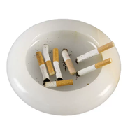 愛(ài)韻馨華玉石煙灰缸定制手工家用天然石頭大理石材煙灰缸客廳中式大號擺件 18CM方形精品白玉煙灰缸純白少紋 現貨直徑