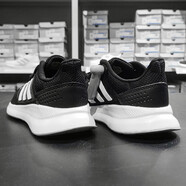 阿迪達斯 （adidas）運動鞋女鞋2025新款夏季GALAXY 5透氣休閑鞋跑步鞋 F36218黑白 37