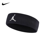 耐克（NIKE）耐克喬丹AJ飛人運動頭帶發(fā)帶網球籃球瑜伽吸汗帶JKN00010OS黑色