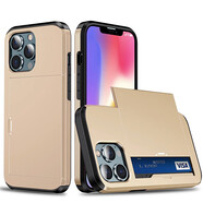喬歡歡卡包iPhone12手機殼放卡14適用蘋(píng)果13錢(qián)包7/8p防摔MaxX男女11 土豪金 iPhone 6s