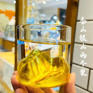 巧工坊富士山玻璃杯冰川水杯家用透明泡茶杯威士忌觀(guān)山杯高顏值抖音同款 金山＋銀山觀(guān)山杯各1個(gè)（200ml）