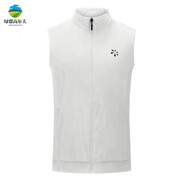 GOLF高爾夫球服裝防風(fēng)外套時(shí)尚潮流秋季男裝衣服golf立領(lǐng)馬甲背心定制 白色高爾夫馬甲 ?王 XL