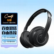 SKullcandy骷髏頭Cassette卡帶頭戴式無(wú)線(xiàn)藍牙耳機包耳式游戲耳麥華為安卓蘋(píng)果 黑色