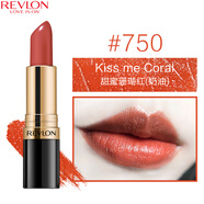 露華濃（Revlon）麗采保濕滋潤唇膏女士啞光黑管口紅女士不掉色美妝化妝品女彩妝 750#甜蜜珊瑚紅（奶油質(zhì)地）