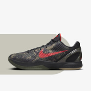 NIKE耐克Zoom Kobe 6 Protro科比6迷彩 黑紅 耐磨緩震 男子低幫籃球鞋 FQ3546-001 42.5