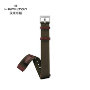 漢米爾頓（Hamilton）腕表原裝表帶 綠色NATO織物表帶20mm