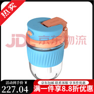 MiGo促玻璃杯ins風(fēng)高顏值吸管杯子產(chǎn)婦便攜感水杯女可愛大容量61 汽水泡泡350mL