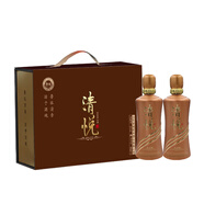 密州42度密州清悅 精裝禮盒 洞藏清香白酒 山東諸城特產 42%vol 500mL 2瓶 每盒2瓶