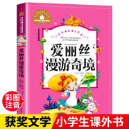 愛麗絲漫游奇境 彩圖注音版 一二三年級課外閱讀書必讀世界經(jīng)典兒童文學(xué)少兒名著童話故事書