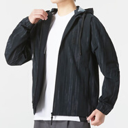 阿迪達(dá)斯 （adidas）外套男士夏季新款運(yùn)動服梭織防風(fēng)武極系列訓(xùn)練連帽夾克HE5146 IW1512黑色 M