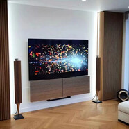 B&O PLAYB&O丹麥 beolab18 lab18 19無(wú)線(xiàn)落地壁掛音響家庭影院立體聲環(huán)繞 lab18銀色黑白面罩