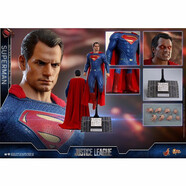HT HOT TOYS 1/6 DC正義聯(lián)盟阿卡姆騎士蝙蝠俠超人模型擺件玩具 超人3.0鐳射眼