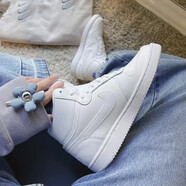 耐克（NIKE）板鞋女鞋2026春新款運動(dòng)鞋BLAZER高幫休閑鞋 AQ1778-100 38.5