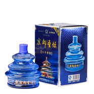 京都二鍋頭 老北京特產(chǎn)二鍋頭 皇家京都圣壇百年香酒天壇瓶濃香型白酒 38度 500mL 1瓶 (圣壇禮盒裝單瓶）