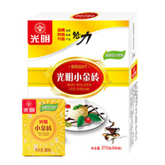 光明 小金磚香草味冰淇淋30g*9塊  雪糕冷飲 （新老包裝隨機(jī)發(fā)貨）