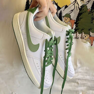 耐克（NIKE）男鞋夏季新品運(yùn)動(dòng)休閑鞋COURT低幫板鞋簡(jiǎn)版空軍一號(hào)耐磨透氣小白 FJ5480-100 牛油果綠 簡(jiǎn)版空一 44
