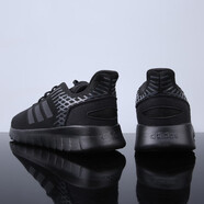 阿迪達斯 （adidas）男鞋夏季新款運動鞋網面透氣輕便減震跑步鞋休閑鞋F36333 F36333/全黑 44