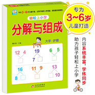 幼小銜接教材一日一練 分解與組成 幼小銜接數(shù)學(xué)專項(xiàng)訓(xùn)練 數(shù)學(xué)思維訓(xùn)練 幼兒園大班教材 輕松上小學(xué)大開(kāi)本適合3-6歲幼升小數(shù)學(xué)練習(xí)
