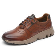 ROCKPORT 男式 reBOUNDX Ubal 運動鞋 棕色皮革 6.5 Wide